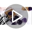 Amethyst Anxiety Support Gift for Women - Stress Relief Worry Stone