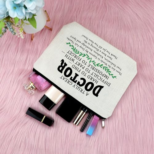 Doctor Appreciation Makeup Bag - Medical Student Graduation & Thank You Gift