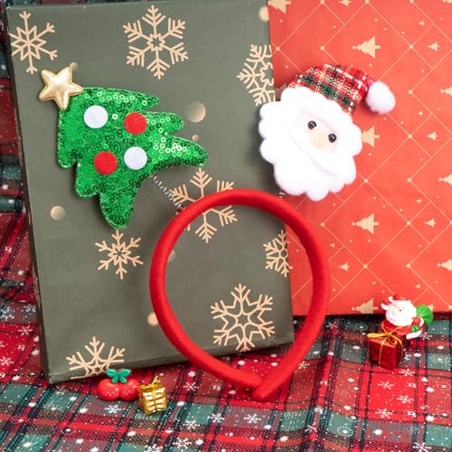 BLAAROOM Christmas Antler Headband with Bells and Deer Ears