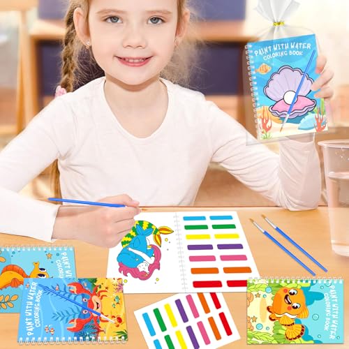Under the Sea Water Coloring Books - 24 Mini Activity Books for Kids