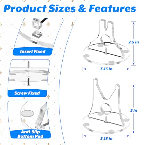 Acrylic Knife Display Stand - Adjustable Holder for Blade Collection