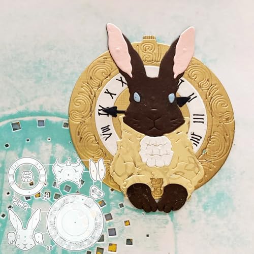 Easter Bunny Die Cuts - Metal Stencils for Card Making & DIY Crafts