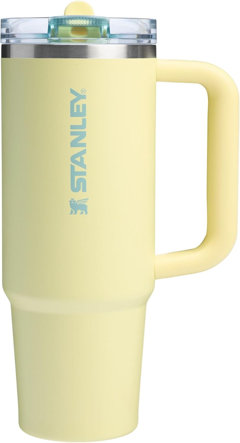 STANLEY Quencher ProTour 30 oz Tumbler - Leakproof Lid, Built-In Straw & Handle | Insulated, BPA-Free, Pomelo