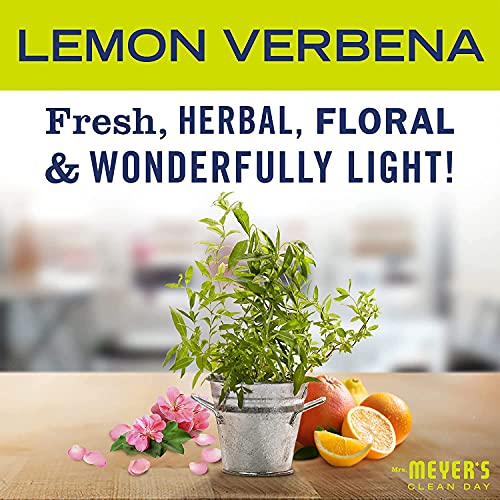 Mrs. Meyer's Clean Day Liquid Dish Soap, Lemon Verbena, 64 Fl Oz Refill