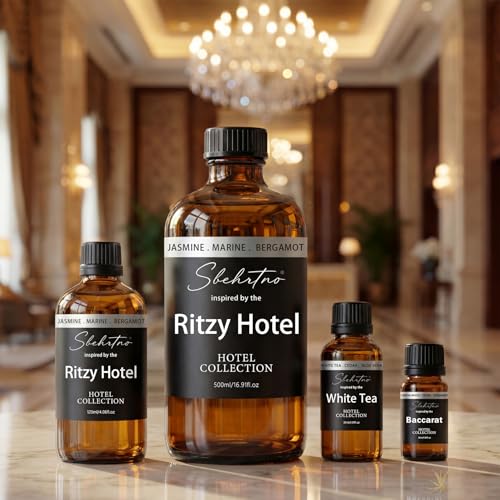 Coastal Hotel-Inspired Diffuser Oil - Lemon & Bergamot, 0.34 Fl Oz