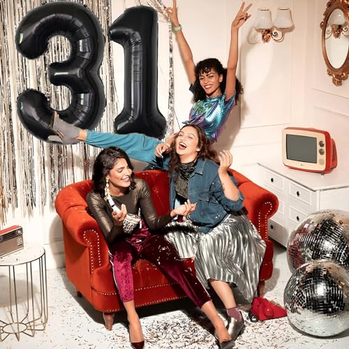 40 Inch Number 5 Foil Helium Balloon for Birthday & Party Decor