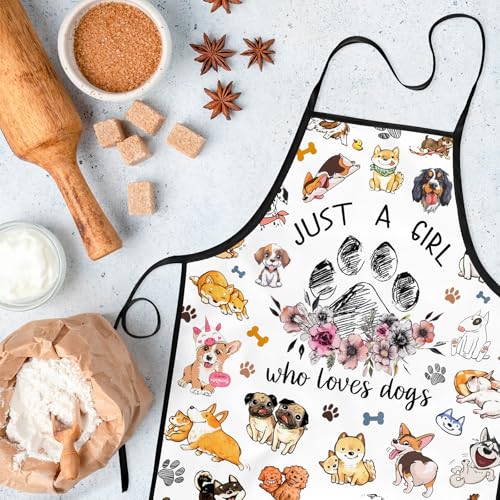 Cute Animal Apron for Women - Funny Cooking, BBQ & Baking