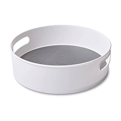 Copco Non-Skid Storage Turntable, 12-Inch, Gray
