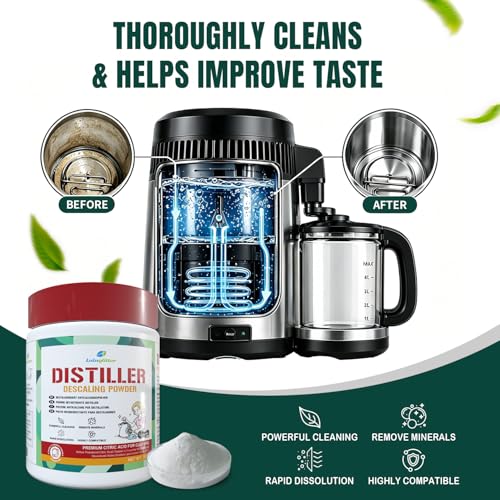 Citric Acid Descaler for Water Distillers - 10.58 Ounce Universal Cleaner