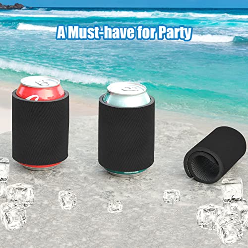 Desing Wish 12oz Slap Band Can Cooler Sleeve Cover 3 Pack Black