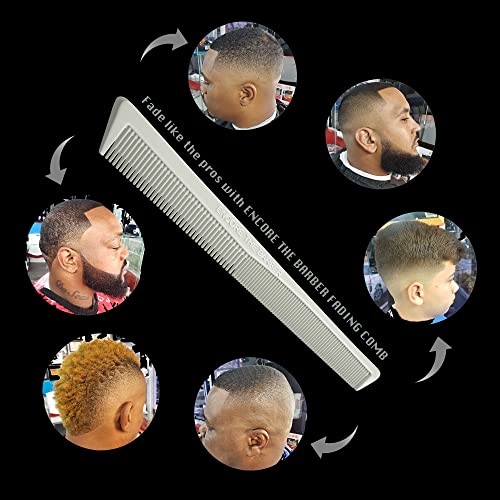 Encore The Barber Fading Comb Heat & Chemical Resistant Hair Styling Tool