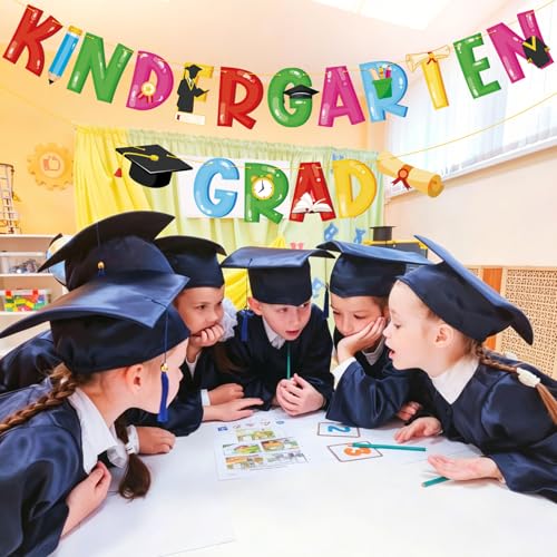 2026 Kindergarten Graduation Banner - Colorful Party Supplies