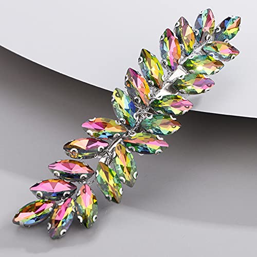 BERYUAN Crystal Hair Clip for Women Prom Party Bridal Hair Accessories