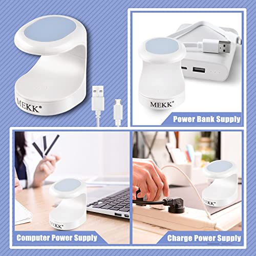 MEKK Mini UV LED Nail Lamp 16W Portable Flash Cure Light for Gel Nails