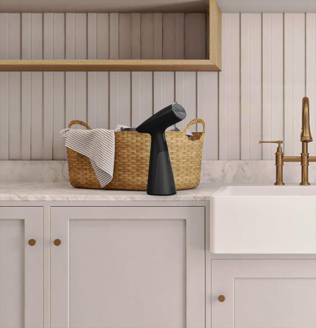 Travel Garment Steamer - Skiennix Handheld Clothes Steamer | Fast Heat-Up in 30 Seconds, 1000W