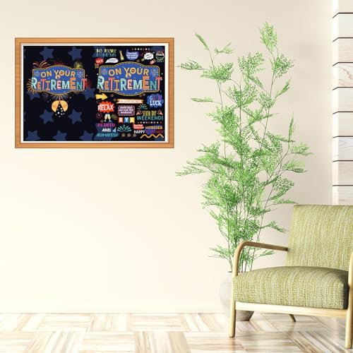 Gosknor Jumbo Retirement Greeting Card - Large Farewell Card for Coworkers