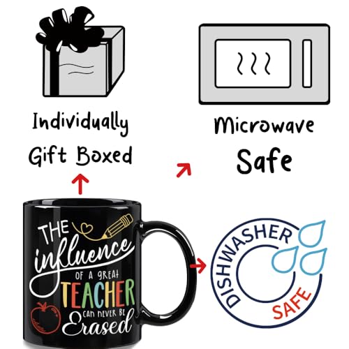 Teacher Appreciation Mug Gifts for Women - Thank You Coffee Cup