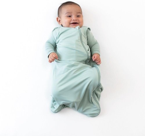 KYTE BABY Unisex Sleep Bag - Soft Bamboo Rayon for Babies & Toddlers | 0.5 Tog, Medium Sage
