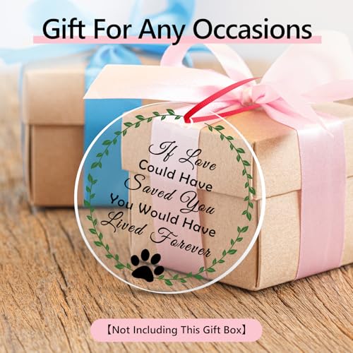 Dog Memorial Ornament - Sympathy Gift for Loss of Pet