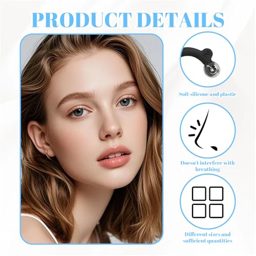 9-Piece Nose Shaper and Nasal Dilator Set with Storage Box