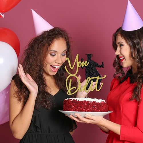 You Did It Graduation Cake Topper - Congrats Grad 2025 Decor