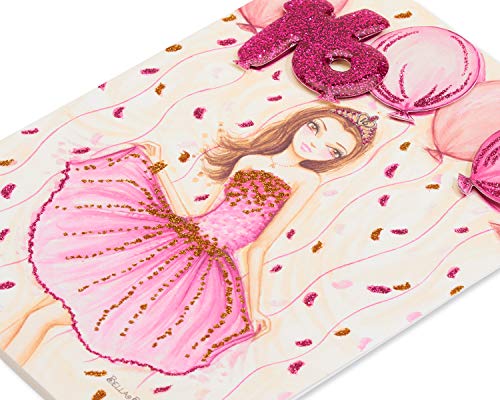 Papyrus 16th Birthday Card - Bright & Wonderful Young Woman by Bella Pilar