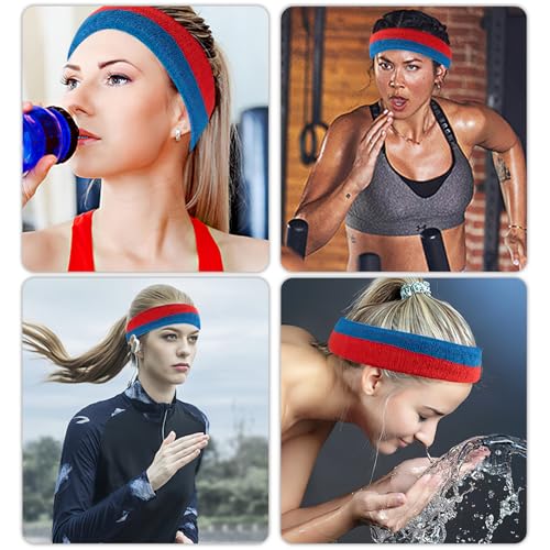 Breathable Athletic Sweatband for Running, Gym & Sports