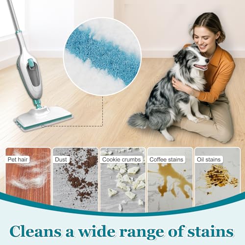 4-Pack Steam Mop Pads Replacement for Black+Decker Models