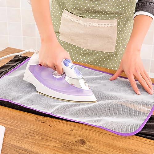 Kakalote Heat-Resistant Ironing Pressing Cloths - 2 Pcs Mesh Protective Pad