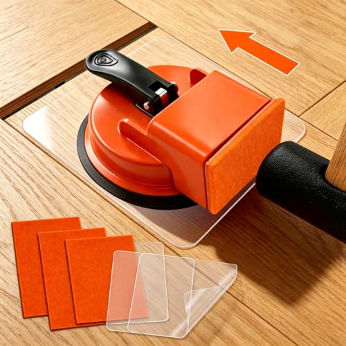 Holriaye Floor Gap Fixer Tool - Orange Laminate & Vinyl Repair Kit