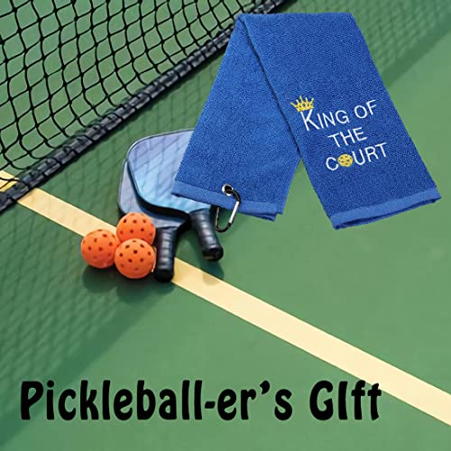 Pickleball King Towel - Embroidered King/Queen of The Court