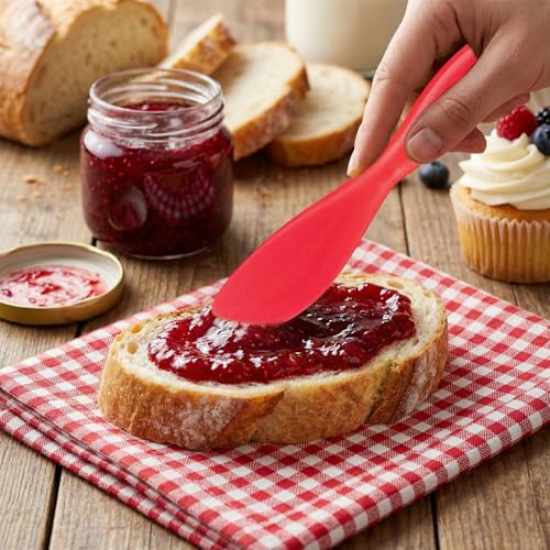 Plastic Butter Spreader Knife Set, 10 Pcs Multi-Purpose Kitchen Knives