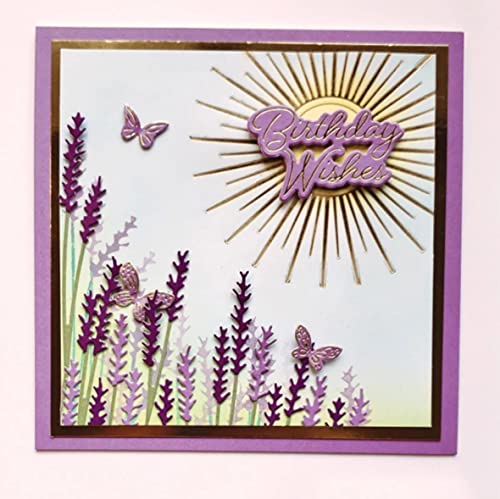 Lavender Bouquet Metal Cutting Dies for Card Making & Scrapbooking