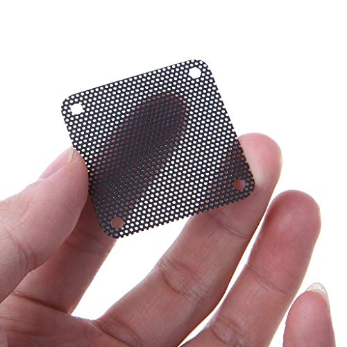 5PCS PC Fan Dust Filter Mesh Cover, 40mm Cuttable PVC Computer Case Guard