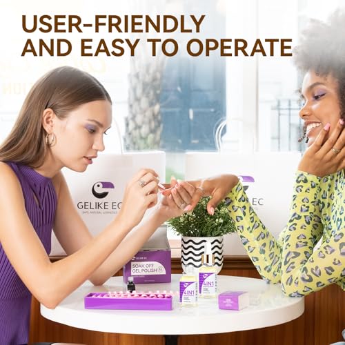 Gelike ec Nail Glue Remover Oil: No Acetone Gentle Off for Tips |