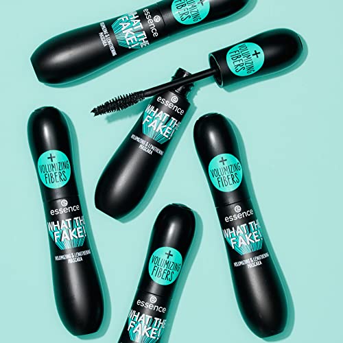 Essence What the Fake! Volumizing & Lengthening Fiber Mascara - Black