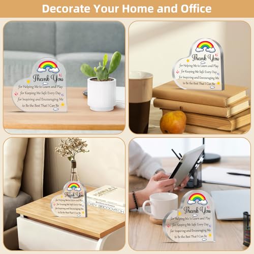 Thoughtful Teacher Appreciation Gift - Keepsake Desk Sign