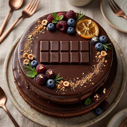 Food Grade Silicone Chocolate Bar Molds for Baking & Candy