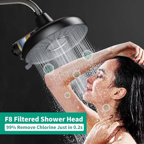Longriver 1-Pack Replacement Cartridge for F8 Filtered Shower Head – Chlorine Removal