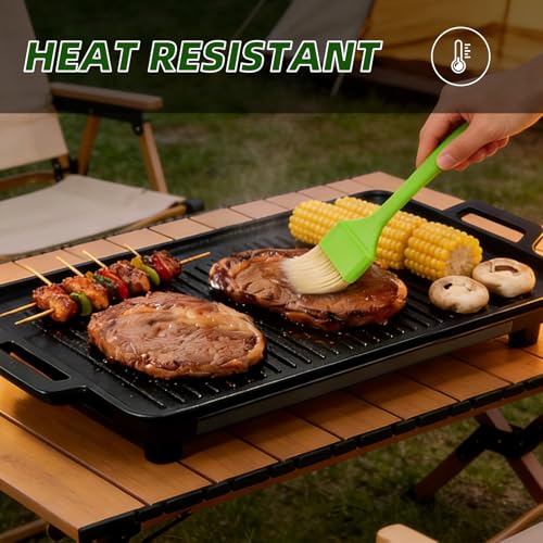 Miryelis 3-Piece Pastry Brush Set, Heat-Resistant Cooking & BBQ Basting Brushes
