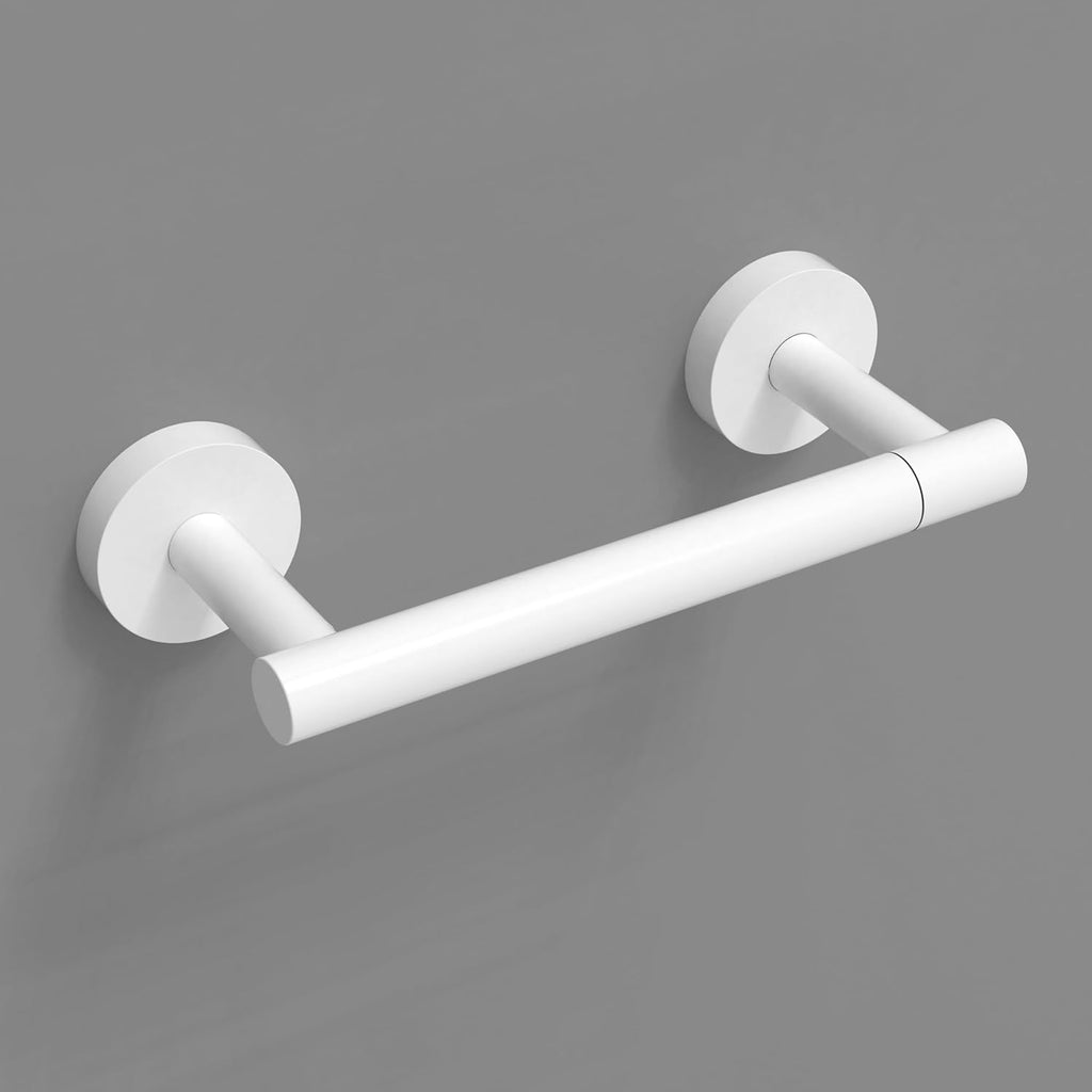 RARXTR Toilet Paper Holder - Wall-Mounted SUS304 Stainless Steel with Pivoting Double Post - Brushed Brass Finish