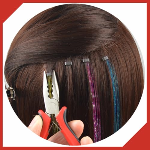 Hair Extensions Pliers 3 Holes Mini Opener and Removal Tool for Micro Rings
