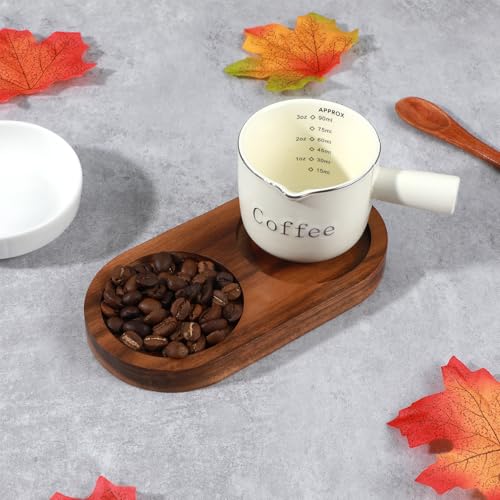 Acacia Wood Salt and Pepper Mill Tray - Kitchen Storage Holder
