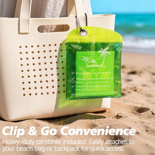 Natural Sand Remover for Beach - Portable Travel Accessory
