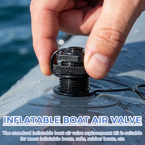 4-Pack Black 24mm Air Valve Caps for Leak-Proof Sealing