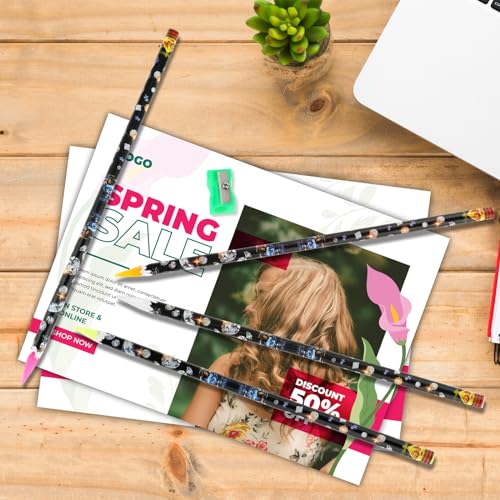 Mabor Rhinestone Picker Pencil Set - 4Pcs Wax Pens with Sharpener for Nail Art DIY Crafts