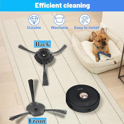 3-Pack Side Brush Replacement for Shark Matrix Robot Vacuum Cleaner