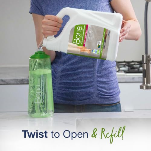 Bona Multi-Surface Floor Cleaner Refill, Unscented - 128 oz