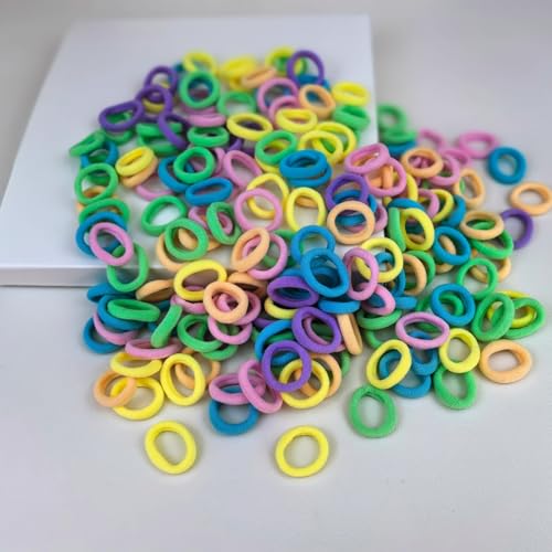 Bomeirc 150PCS Seamless Hair Bands Soft Elastic No-Slip Hair Ties