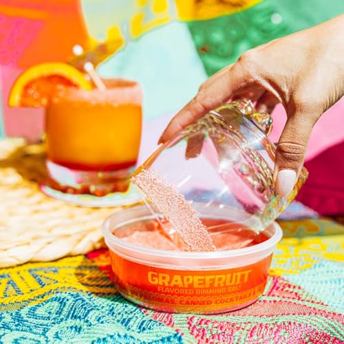 Twang Grapefruit Salt Rimmer for Margaritas & Cocktails - 4 Oz (Pack of 1)